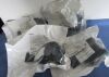 STRYKER Qty. of (4) Ref: 5921-044-235 Color Cuff Disposable Tourniquet Cuff 44" x 4" Single Bladder , Dual Port and Quick Connect, Exp. 04/2019
