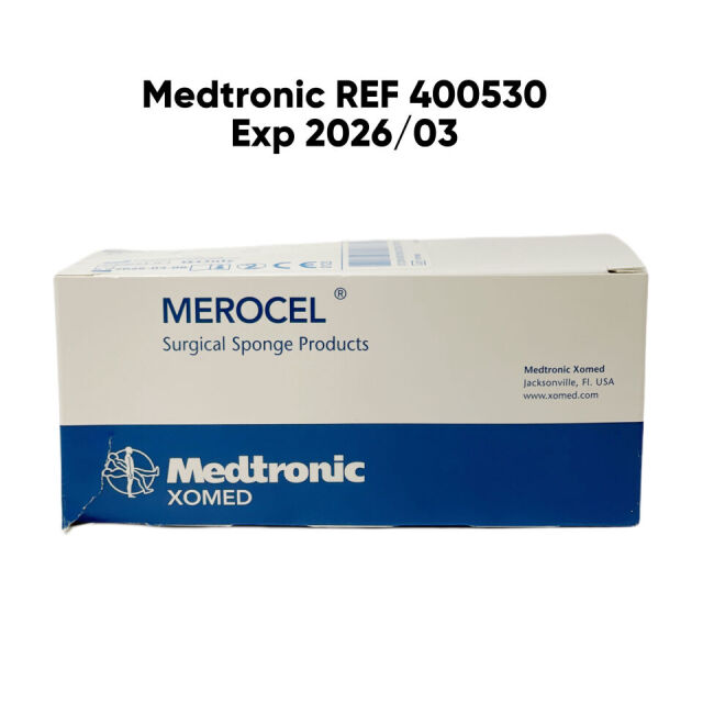 MEDTRONIC REF 400530 MEROCEL ® Surgical Sponge Products,Kennedy Sinus-Pak, 3.5 cm x 0.6 cm x 1.2 cm , Exp 2026/03