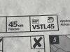 ETHICON VistaSeal  VSTL45   Exp.2027-01  (V30) VistaSeal