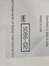 BAXTER Pack of 6 Seprafilm  5086-02  Exp.2024-05  (F7) Seprafilm