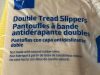 MEDLINE 3 Pairs Double Tread Slippers  XL  (F9) Double Tread Slippers