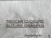 PROGRESSIVE MEDICAL Trocar Closure Suture Grasper  PMITCSG   Exp.2024-10  (H26) Trocar Closure Suture Grasper