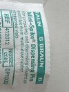 BRAUN Lot of 67 Mini-Spike DispensingPin  412012   Exp.2024-01  (H26) Mini-Spike DidpensingPin