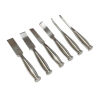 SYMMETRY Smith-Peterson Osteotomes SYMETRY & SSI (Lot Of 6 Straight & Curved) W/ Case