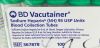 BD 367878 Vacutainer Sodium Heparin Blood Collection Tubes - Pack of 100