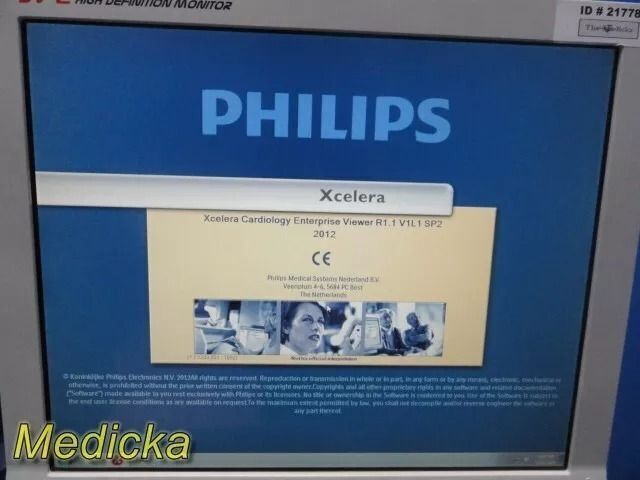 PHILIPS 2013  453564235151 Xper/Xcelera Cardiology Info Management Console