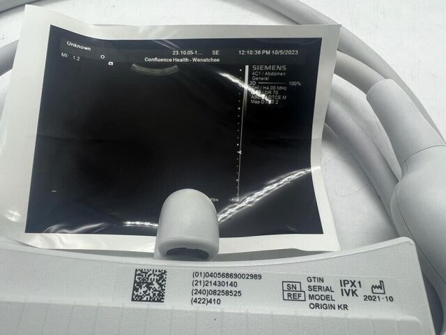 SIEMENS 4C1 Ultrasound Transducer