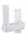 BIO-RAD 223-9955 (Case of 400) Semimicrovolume Disposable Polystyrene Cuvettes 1.5 ml