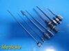 BD V. Mueller Yale Assorted B&L Storz N7574 & N7570 Luer-Lok Tonsil Needle; Reusable