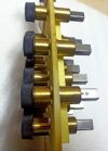 PHILIPS 453567412101 PHILIPS Brilliance iCT 256CT Scanner Part.Brush Block Assy lower P/N453567412101 CT Scanner