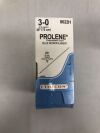 ETHICON 8622H Prolene Non-Absorbable Monofilament Polypropylene Suture, Size 3-0, 30 in. Length, KS Needle