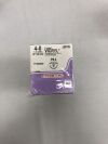 ETHICON J507G Coated Vicryl Undyed Braided Suture, Size 4-0, 18in length, PS-4 needle