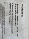 MEDELA Symphony & Harmony Double Duet  67355S   Exp.2027-12  (J11) Symphony & Harmony Double Duet