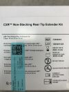 AMS 72404043 CXR Non-Stacking Rear Tip Extender Kit, 2 each size: 4.0 cm, 5.0 cm, 6.0 cm