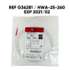COOK MEDICAL REF G36281 / HWA-25-260 HIWIRE HYDROPHILLIC WIRE GUIDE, 0.025
