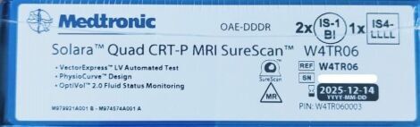 MEDTRONIC W4TR06 Solara Pacemaker