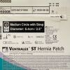 BARD REF 5950008  MESH VENTRALEX ST HERNIA PATCH, MEDIUM CIRCLE W/STRAP 6.4CM  EXP 2020/09
