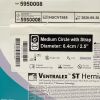 BARD REF 5950008  MESH VENTRALEX ST HERNIA PATCH, MEDIUM CIRCLE W/STRAP 6.4CM  EXP 2020/09