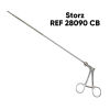 KARL STORZ REF 28090 CB Ratcheting Fenestrated Grasping Forceps 5mm 35cm