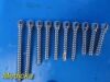 STRYKER 79X  Howmedica Assorted Cancellous/ Cortical/Offset Screw & Bolt Set