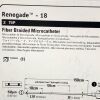 BOSTON SCIENTIFIC REF M001182570, Renegade-18 2 TIP Fiber Braided Microcatheter, EXP 2023-05