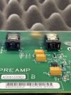 PHILIPS 453561220901 B, 453561220891A  Philips HD11XE Small board,  MIC PREAMP Assy: 453561220901 B, 453561220891A with 2 connections the MIC and PC Shared Service