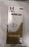 ETHICON 923H Gut Chromic Absorbable Monofilament Suture, Size 2-0, 36 in. Length, CT-1 Needle