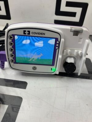 COVIDIEN KANGAROO 2018  Connect Enteral Feeding Pump 384492 W/ Power Supply Charger AC Adaptor & Pole Clamp Feeding Pump