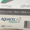 CONVATEC REF 412009 AQUACEL AG SURGICAL COVER DRESSING 9CM X 10CM , (10/BOX), EXP 2021/08