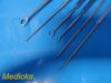 CODMAN Lot of 6  Integra Miltex Assorted Ear Curettes W/ 1X Storz Speculum