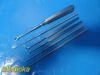 CODMAN Lot of 6  Integra Miltex Assorted Ear Curettes W/ 1X Storz Speculum