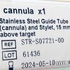 ALPHA OMEGA STR-07721-00 Sterile Cannula