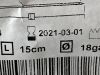 ARGON Full Core Biopsy Instrument  360-1580-01  Exp.2021-03  (M22) Full Core Biopsy Instrument