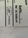 SURGICAL CONCEPTS Instrument Organizer  SC-5000-4Y  Exp.2024-09  (M22) Instrument Organizer