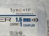 SYNOVIS Coupler 1.5mm  GEM2751   Exp.2024-06  (M22) Coupler 1.5mm