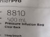 PREMIER PRO Lot of 30 Pressure Infusion Bag  8810  (M50) Pressure Infusion Bag