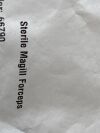 CENTURION Sterile Magill Forceps  66790   Exp.2028-01  (M44) Sterile Magill Forceps