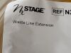 NXSTAGE Lot of 2 Waste Line Extension  NX25-0515  Exp.2025-07  (M6) Waste Line Extension