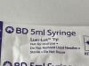 BD Lot of 84 5ml Syringe  309646   Exp.2027-08 & 2028-01  (N6) 5ml Syringe