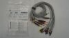 GE 2104724-005 | | NO DATE | EACHES | Medical Systems Information Technology (GEMSIT) ECG LEADWIRES, BASE 10, BANANA, AHA