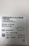 MAQUET M00202019579P0 Hemashield Platinum Finesse Ultra-Thin Knitted Cardiovascular Patch - 0.8cm x 7.6cm