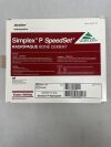STRYKER 6192-1-001 Simplex P SpeedSet Radiopaque Bone Cement, Full Dose Antibiotic Bone Cement, 40g