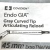 COVIDIEN REF EGIA45CTAV, Endo GIA Gray Curved Tip Articulating Reload, EXP 2020-12