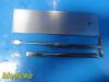DEPUY 3X  & Jarit Assorted Lambotte & Hibbs  Osteotomes; Stainless Steel