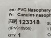 TELEFLEX Lot of 16 PVC Nasopharyngeal Airway  123318 Exp.2027-07  (Y15) PVC Nasopharyngeal Airway