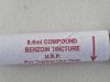 JAMES ALEXANDER Lot of 14 0.6ml Compound Benzoin Tincture  88F19   Exp.2024-11  (Y15) 0.6ml Compound Benzoin Tincture