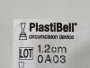 MABIS Lot of 14 PlastiBell  1.2cm Exp.2025-01  (Y14) PlastiBell