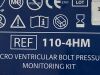 NATUS CAMINO MICRO VENTRICULAR BOLT PRESSURE MONITORING KIT 110-4HM   Exp.2024-06  (T1/Y14) Camino