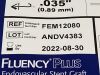 BARD Fluency Plus  FEM12080   Exp.2022-08  (Y13) Fluency Plus