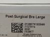 DALE Post-Surgical Bra Large  703  Exp.2025-08 - 2027-01  (Y12)